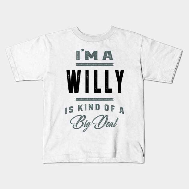 Willy Kids T-Shirt by C_ceconello